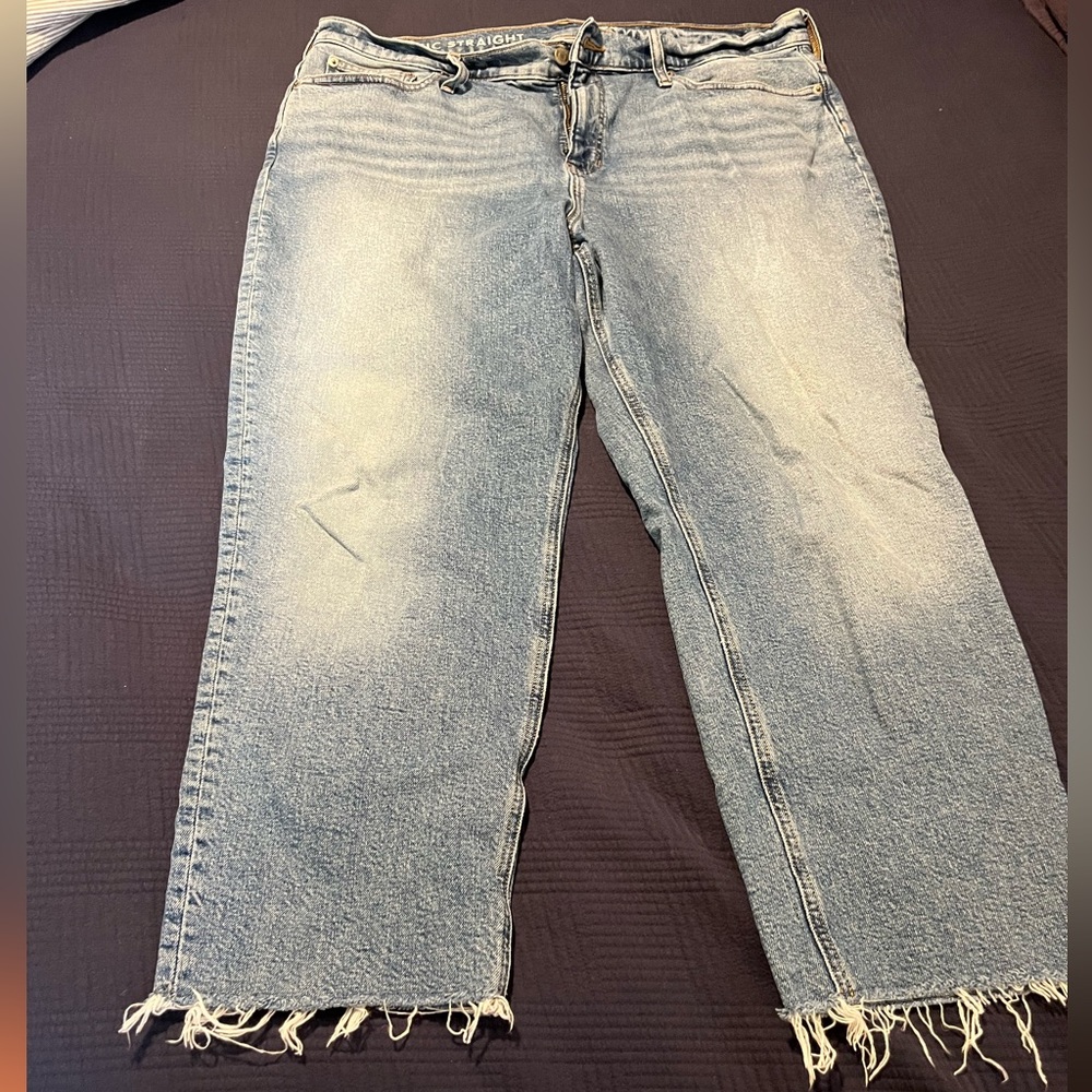 High rise jeans